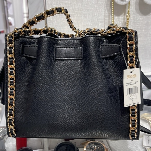 Michael Kors Women's Mina Small Belted Chain Crossbody Bag - Black - Shoulde
NWT - Picture 12 of 16